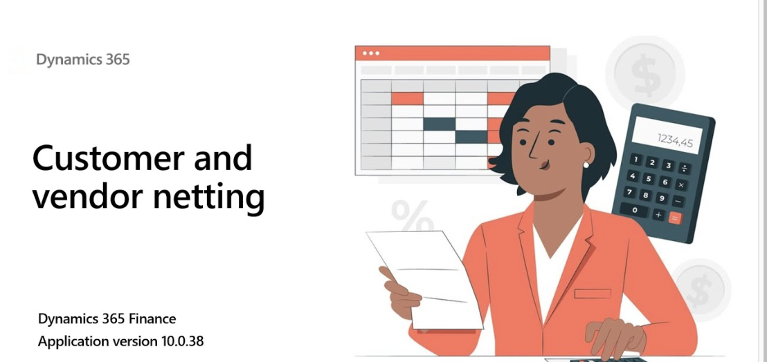 Customer and Vendor Balance Netting D365 F&O (10.0.38)